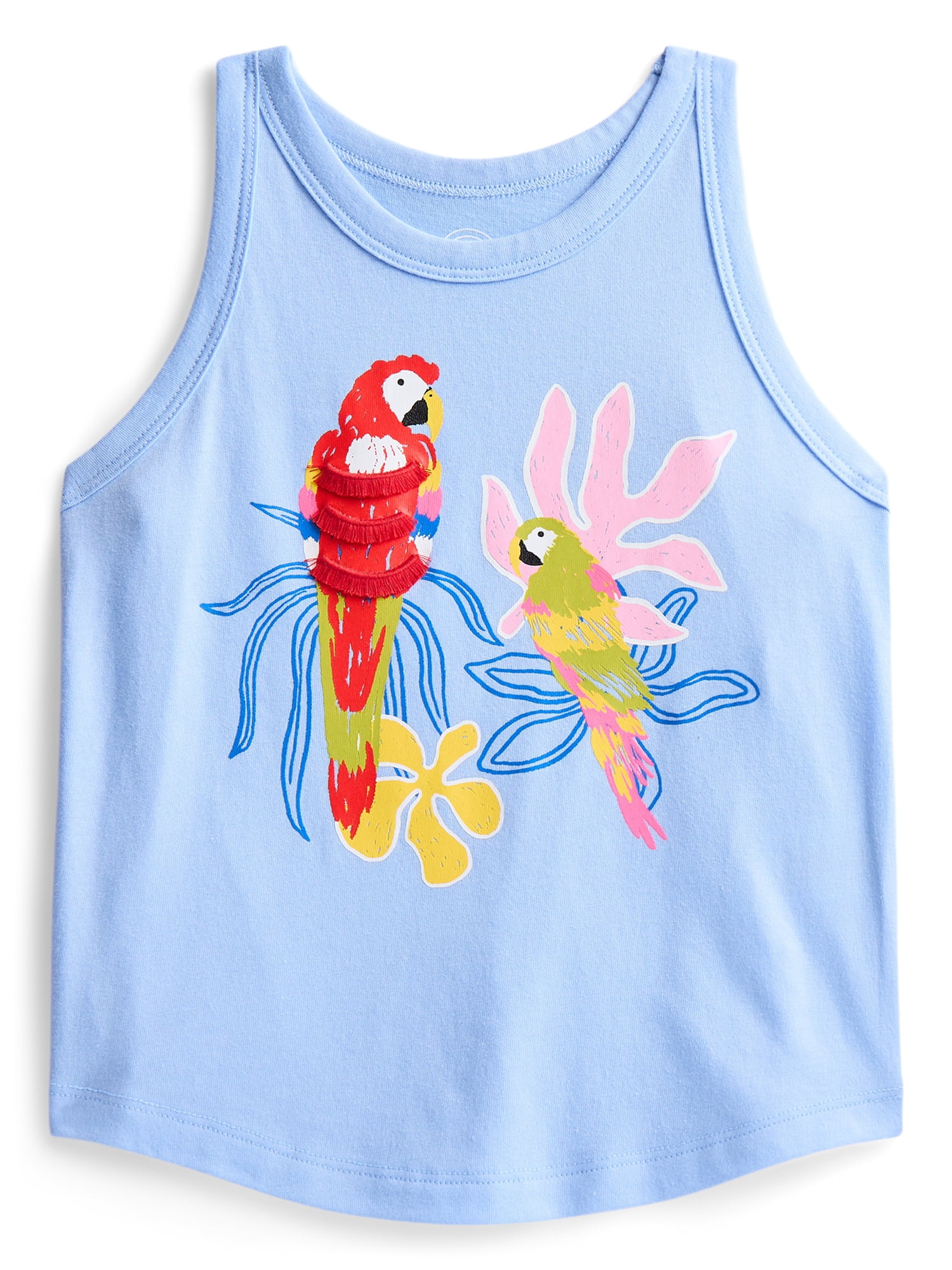 Wonder Nation Girls Graphic Tank Top, Sizes 4-18 & Plus