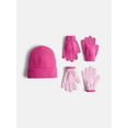 thumbnail image 1 of Wonder Nation Kids' Beanie Hat and Gloves Set, 5- Piece, 1 of 4