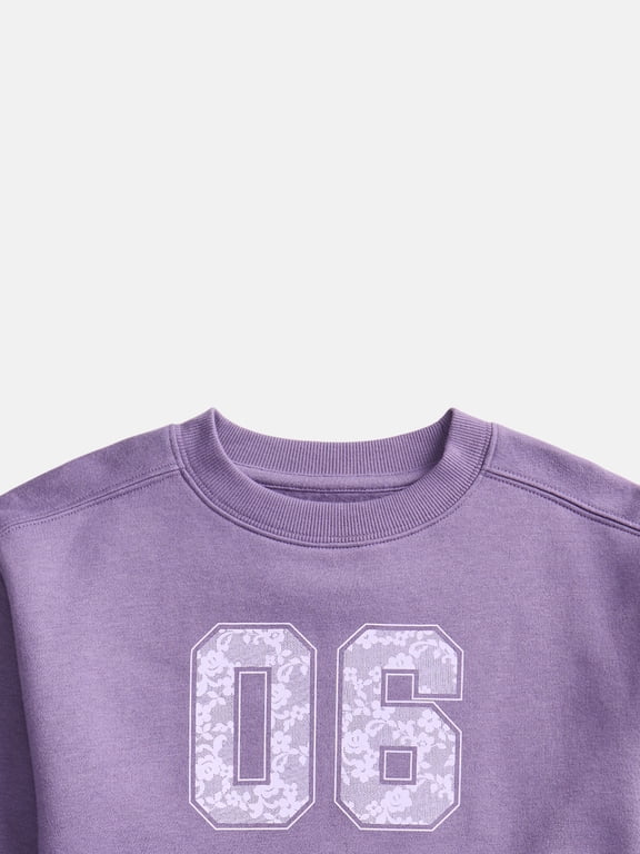 Girls Fleece Pullover, Sizes 4-18 & Plus