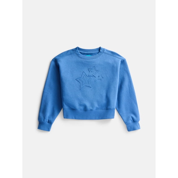 Wonder Nation Girls Fleece Pullover, Sizes 4-18 & Plus