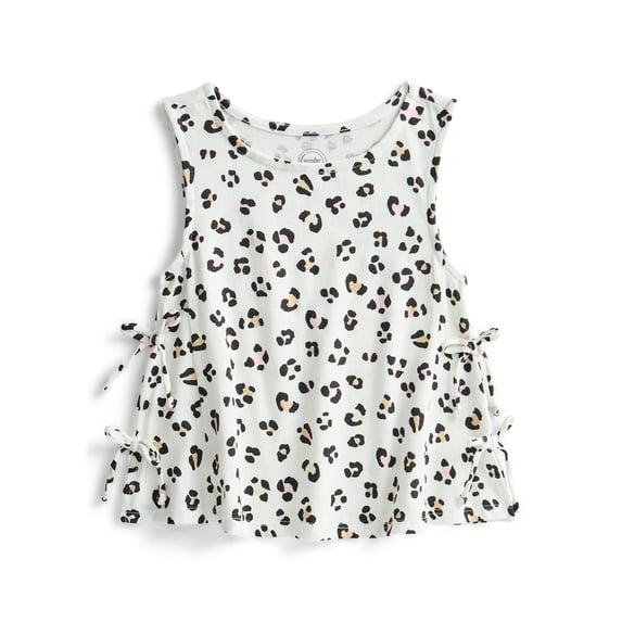 Wonder Nation Girls Fashion Bow Tank Top, Sizes 4-18 & Plus