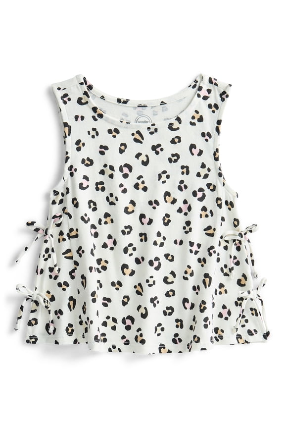 Girls Fashion Bow Tank Top, Sizes 4-18 & Plus