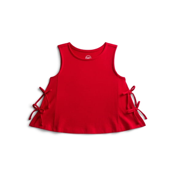 Wonder Nation Girls Fashion Bow Tank Top, Sizes 4-18 & Plus
