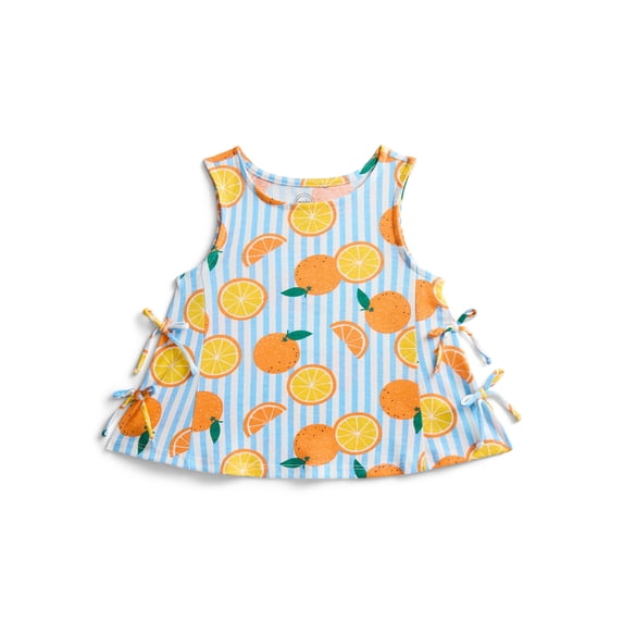 Wonder Nation Girls Fashion Bow Tank Top, Sizes 4-18 & Plus