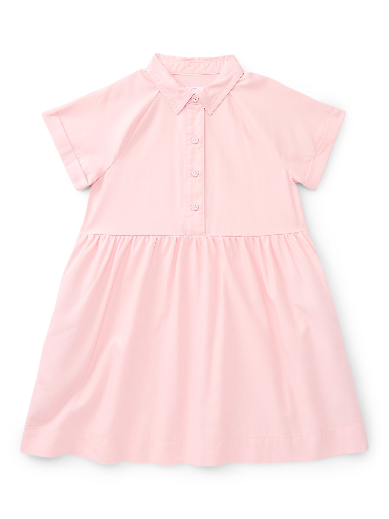 Wonder Nation Girls Collared Dress, Sizes 4-18 & Plus