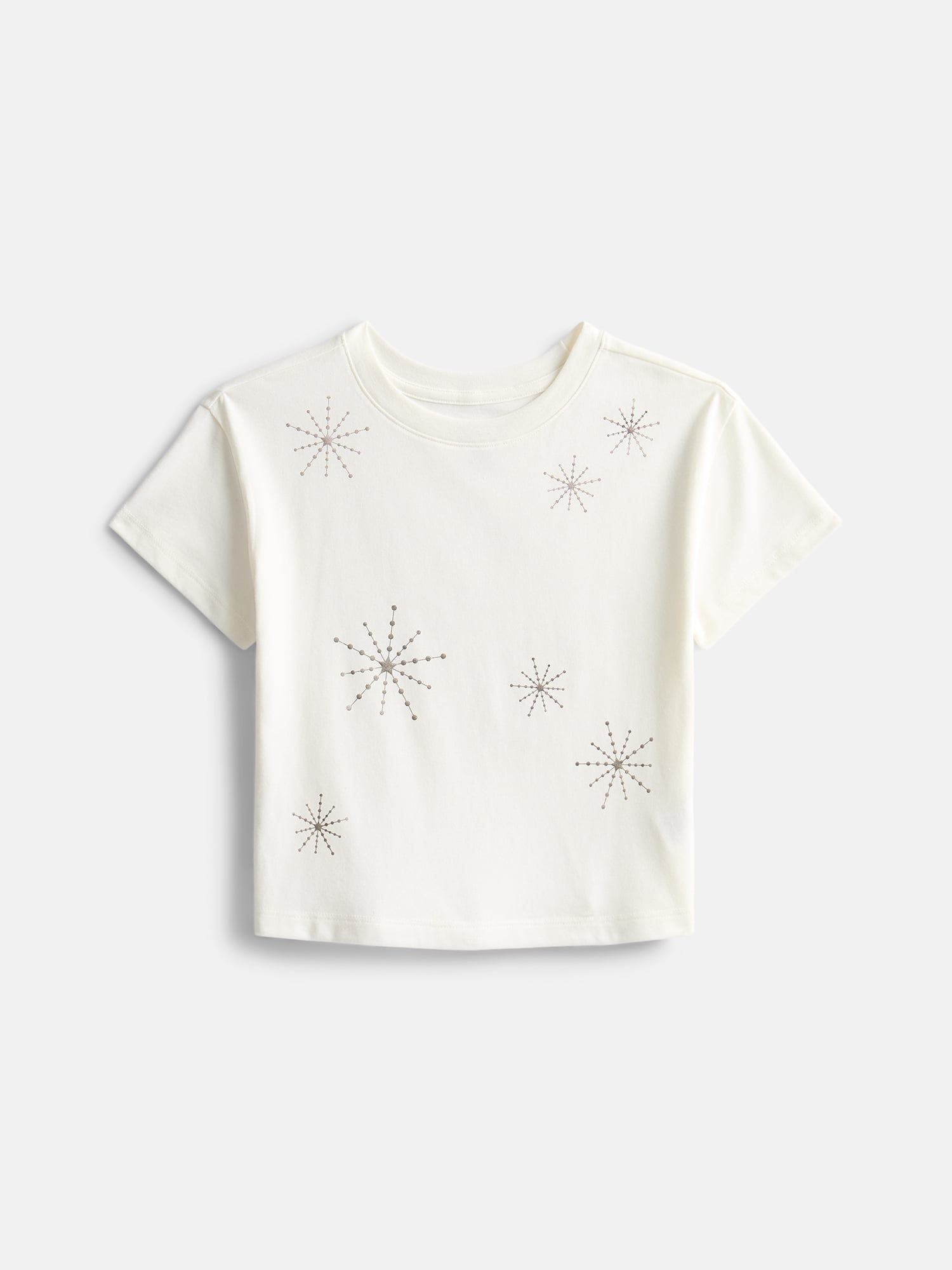 Wonder Nation Girls' Graphic Print Tee with Short Sleeves, Sizes 4-18 & Plus