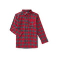 thumbnail image 1 of Wonder Nation Boys' Flannel Shirt with Long Sleeves, Sizes 4-18 & Husky, 1 of 3