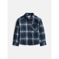 thumbnail image 1 of Wonder Nation Boys' Flannel Shirt with Long Sleeves, Sizes 4-18 & Husky, 1 of 3
