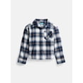 thumbnail image 1 of Wonder Nation Boys' Flannel Shirt with Long Sleeves, Sizes 4-18 & Husky, 1 of 3