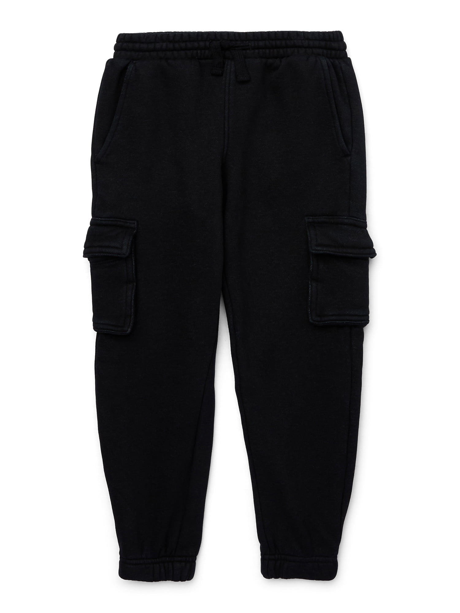 Wonder Nation Boys Fleece Cargo Pants, Sizes 4-18 & Husky