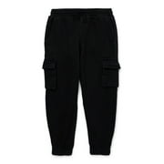 Wonder Nation Boys Fleece Cargo Pants, Sizes 4-18 & Husky