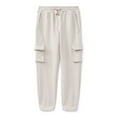 thumbnail image 1 of Wonder Nation Boys Fleece Cargo Pants, Sizes 4-18 & Husky, 1 of 3