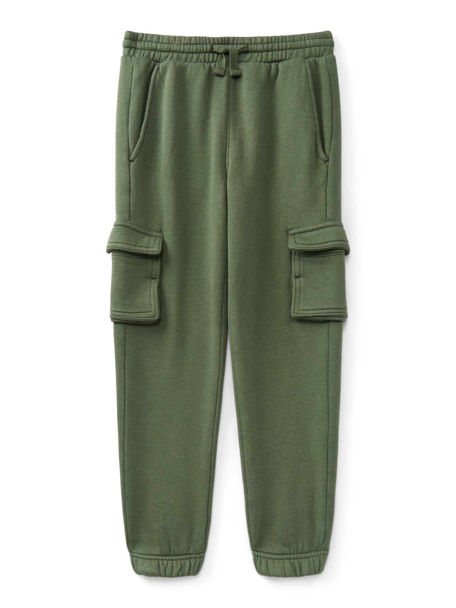 Wonder Nation Boys Fleece Cargo Pants, Sizes 4-18 & Husky