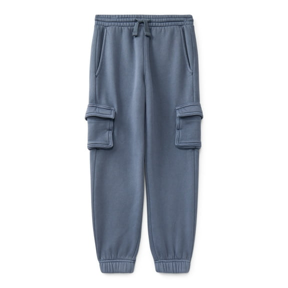 Wonder Nation Boys Fleece Cargo Pants, Sizes 4-18 & Husky