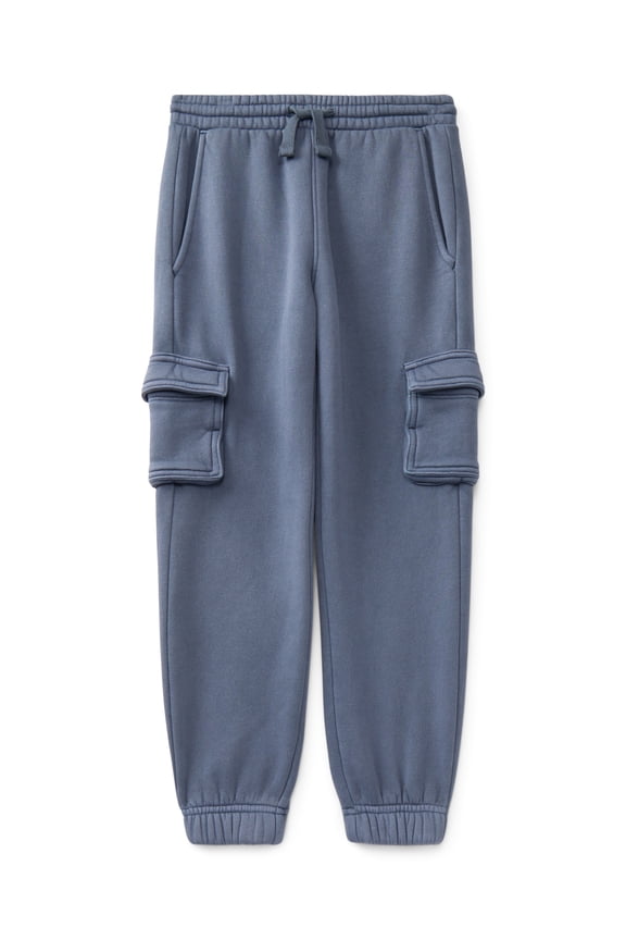 Boys Fleece Cargo Pants, Sizes 4-18 & Husky