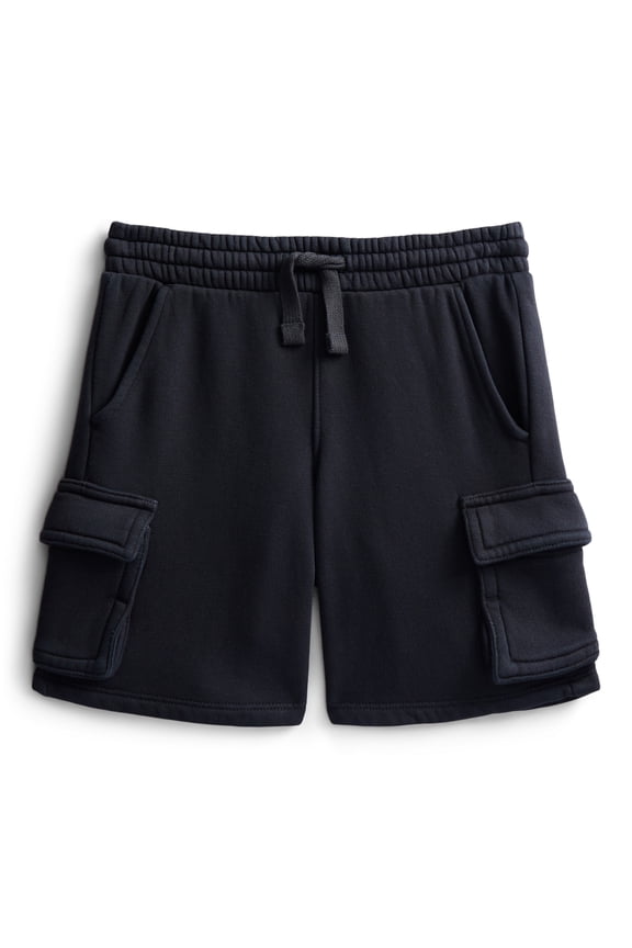 Boys Fleece Cargo Shorts, Sizes 4-18
