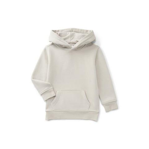 Boys' Fleece Hoodie with Long Sleeves, Sizes 4-18 & Husky