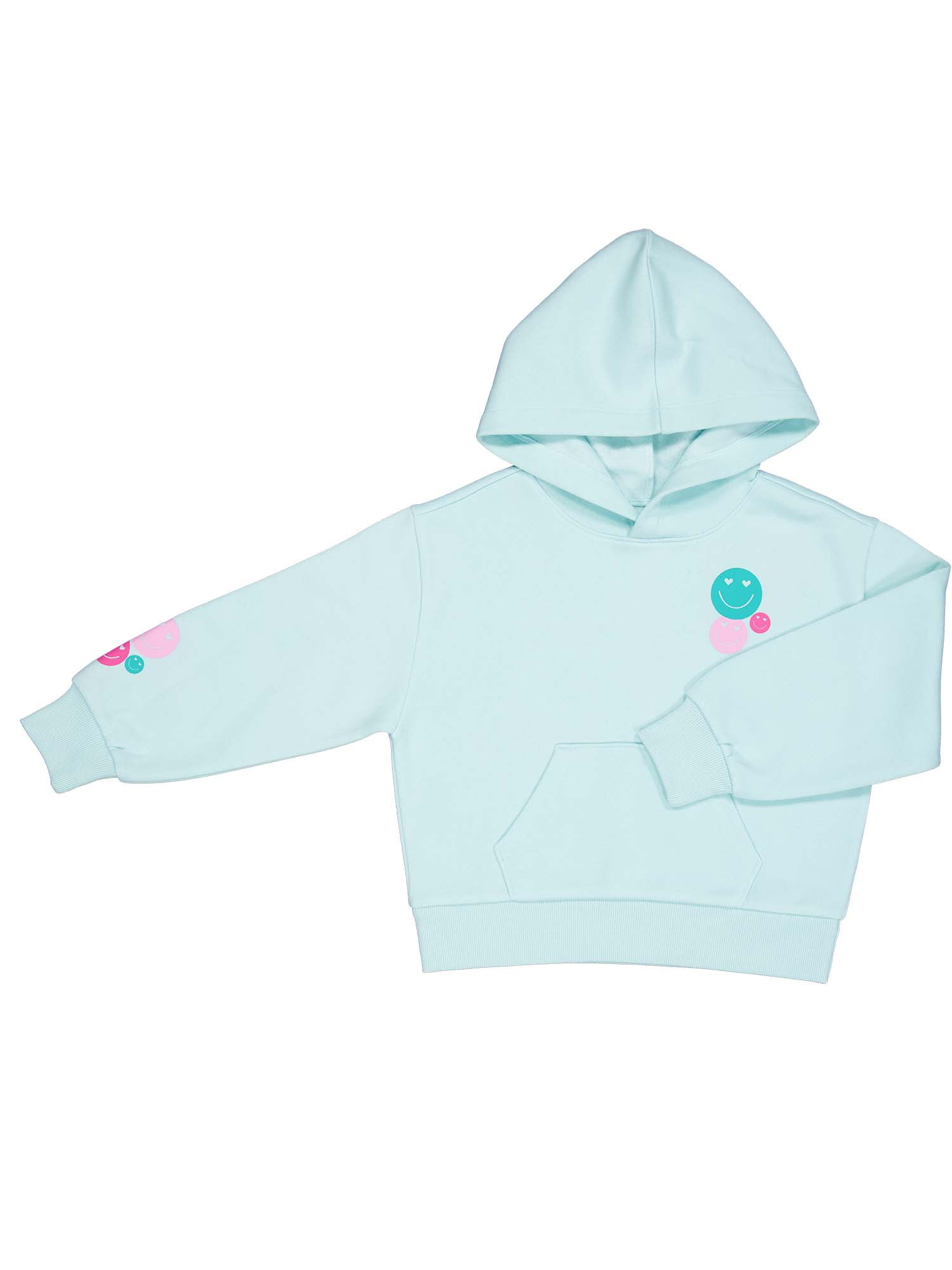 Wonder Nation Girls Fleece Hoodie, Sizes 4-18 & Plus