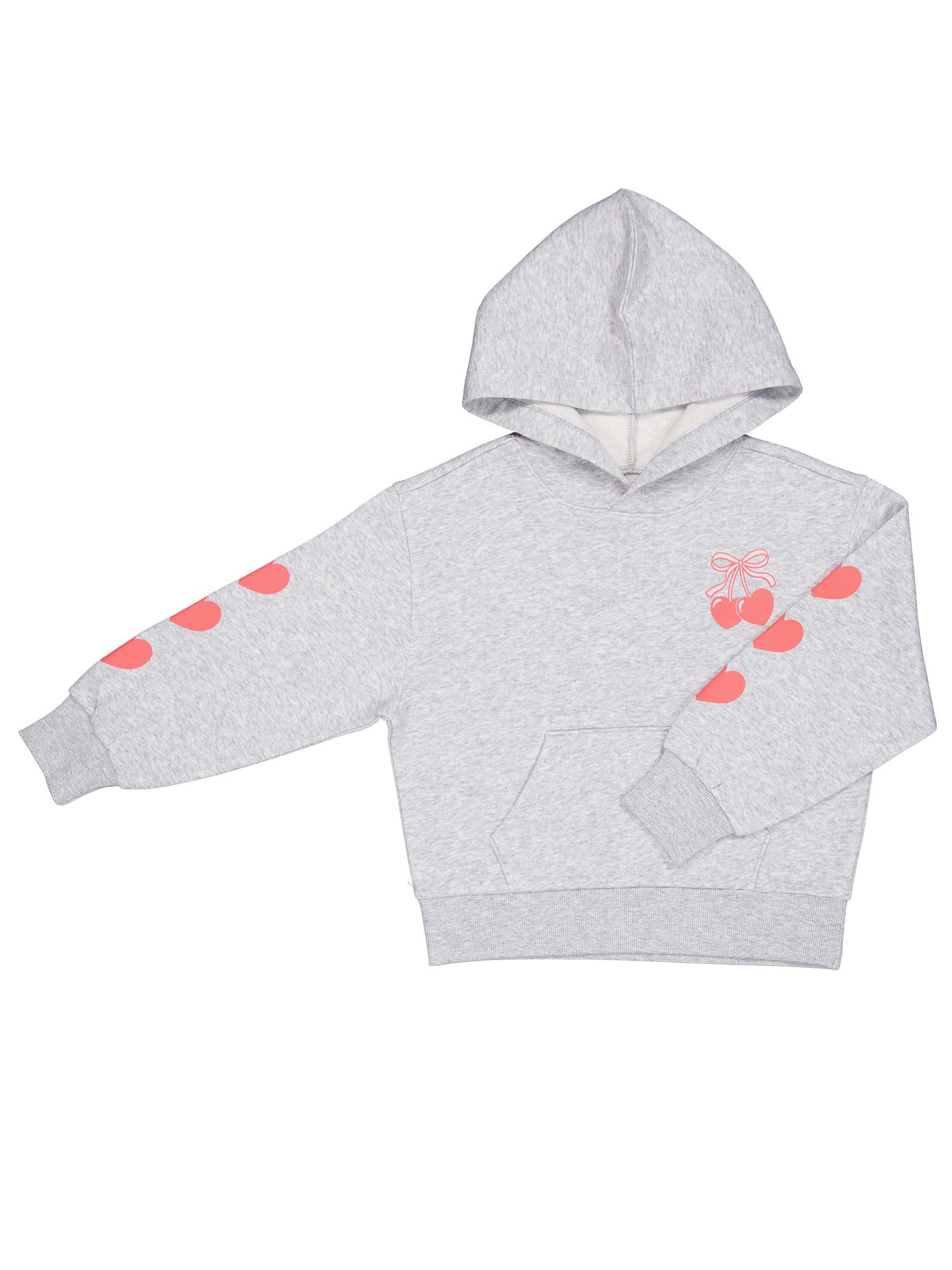 Wonder Nation Girls Fleece Hoodie, Sizes 4-18 & Plus
