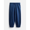 thumbnail image 1 of Wonder Nation Baby and Toddler Girls' Fleece Jogger Pants, Sizes 6M-5T, 1 of 3