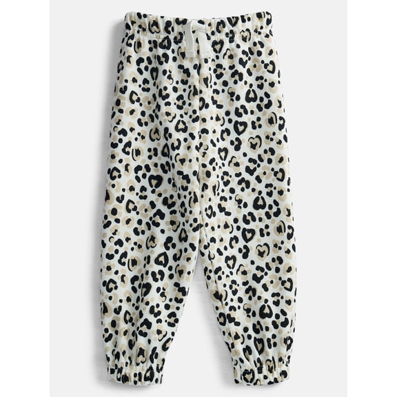 Wonder Nation Baby & Toddler Fleece Jogger Pants, Sizes 6M-5T