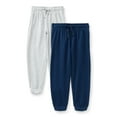 thumbnail image 1 of Wonder Nation Boys Fleece Joggers, 2-Pack, Sizes 4-18 & Husky, 1 of 3