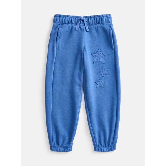 Wonder Nation Girls Fleece Joggers, Sizes 4-18 & Plus