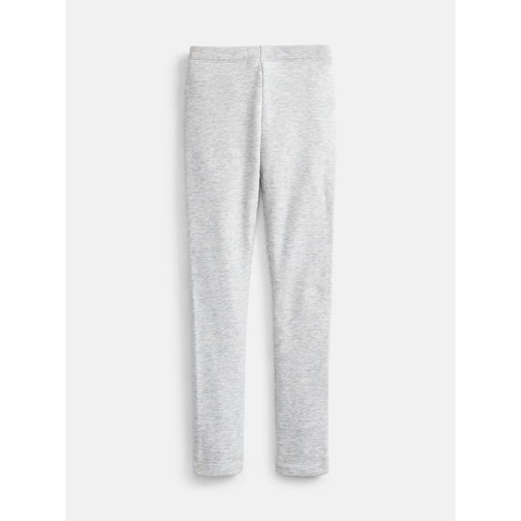 Wonder Nation Girls Fleece Leggings, Sizes 4-18