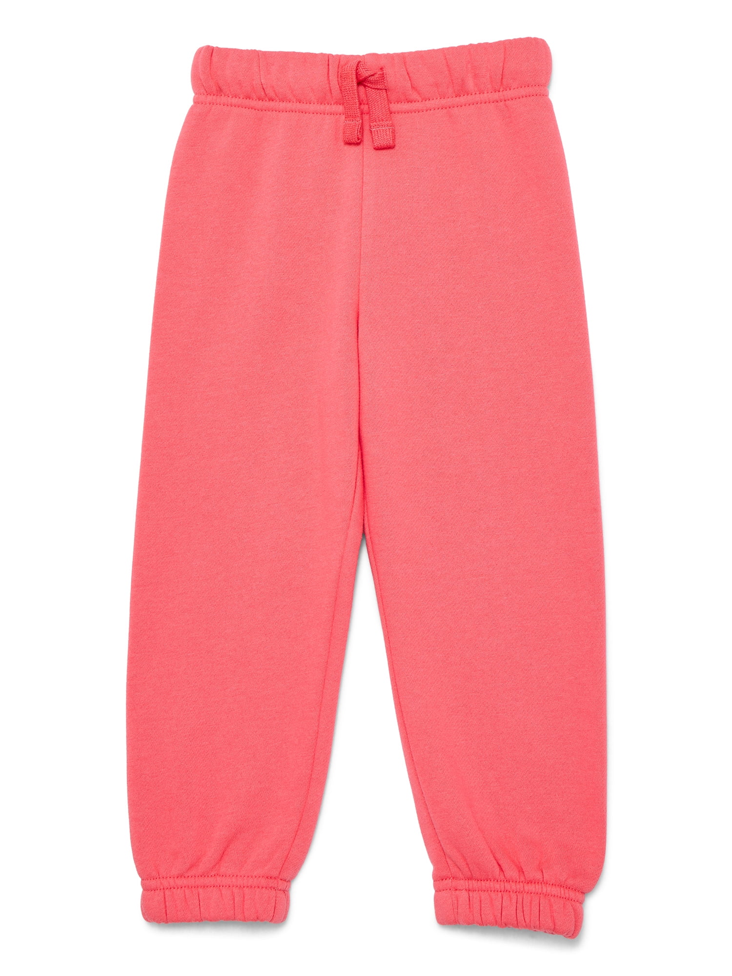 Wonder Nation Toddler Girls Fleece Jogger Pants, Sizes 2T-5T