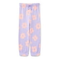 thumbnail image 1 of Wonder Nation Toddler Girls Fleece Jogger Pants, Sizes 2T-5T, 1 of 3