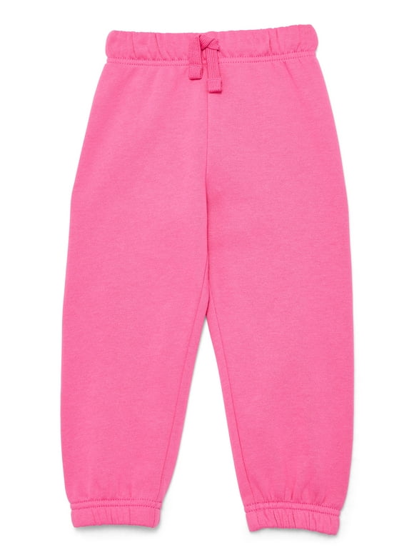 Toddler Girls Fleece Jogger Pants, Sizes 2T-5T