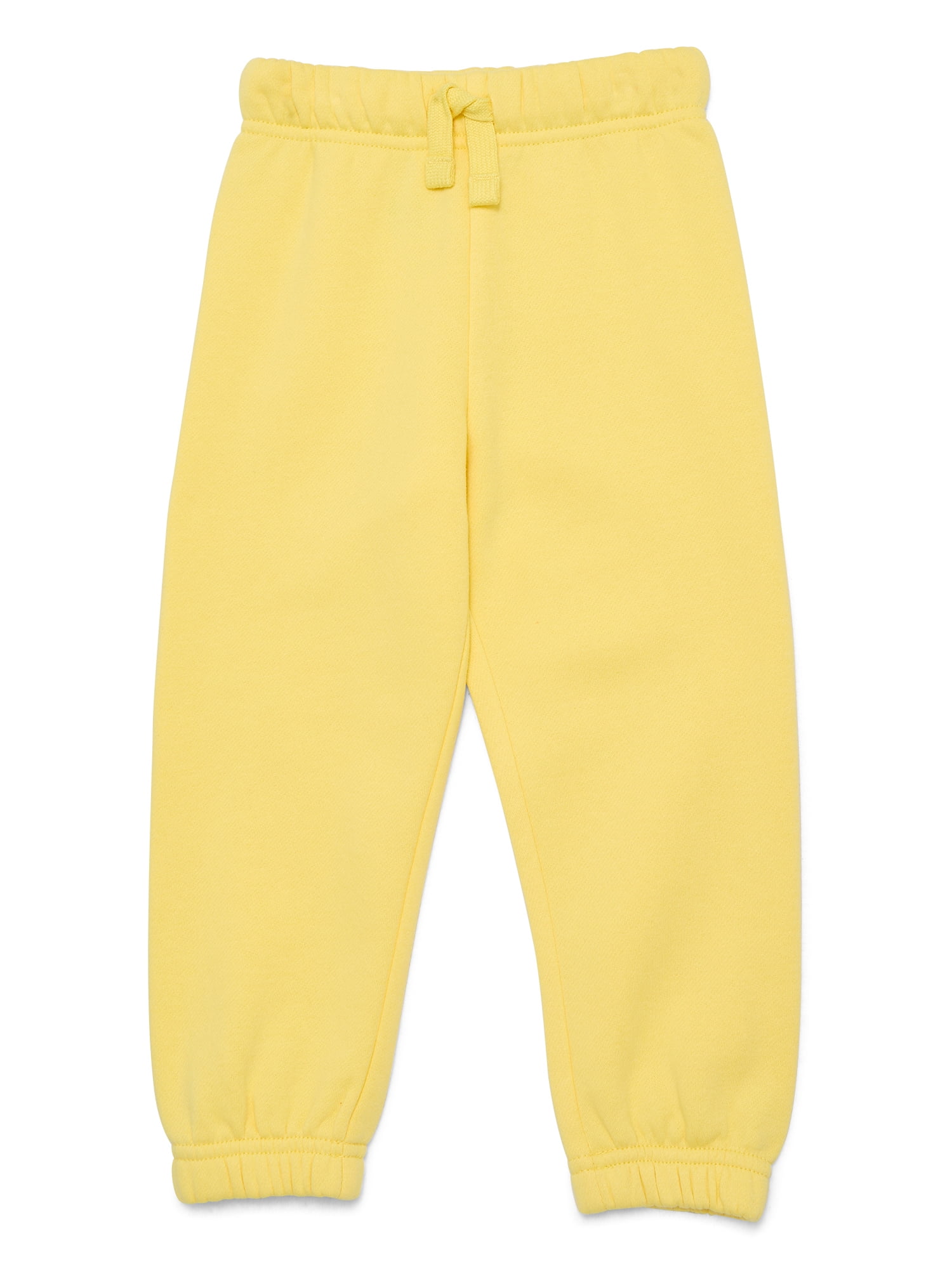 Wonder Nation Toddler Girls Fleece Jogger Pants, Sizes 2T-5T