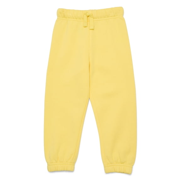 Wonder Nation Toddler Girls Fleece Jogger Pants, Sizes 2T-5T