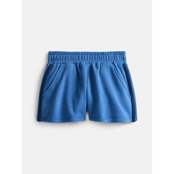 Wonder Nation Girls Fashion Fleece Shorts, Sizes 4-18 & Plus