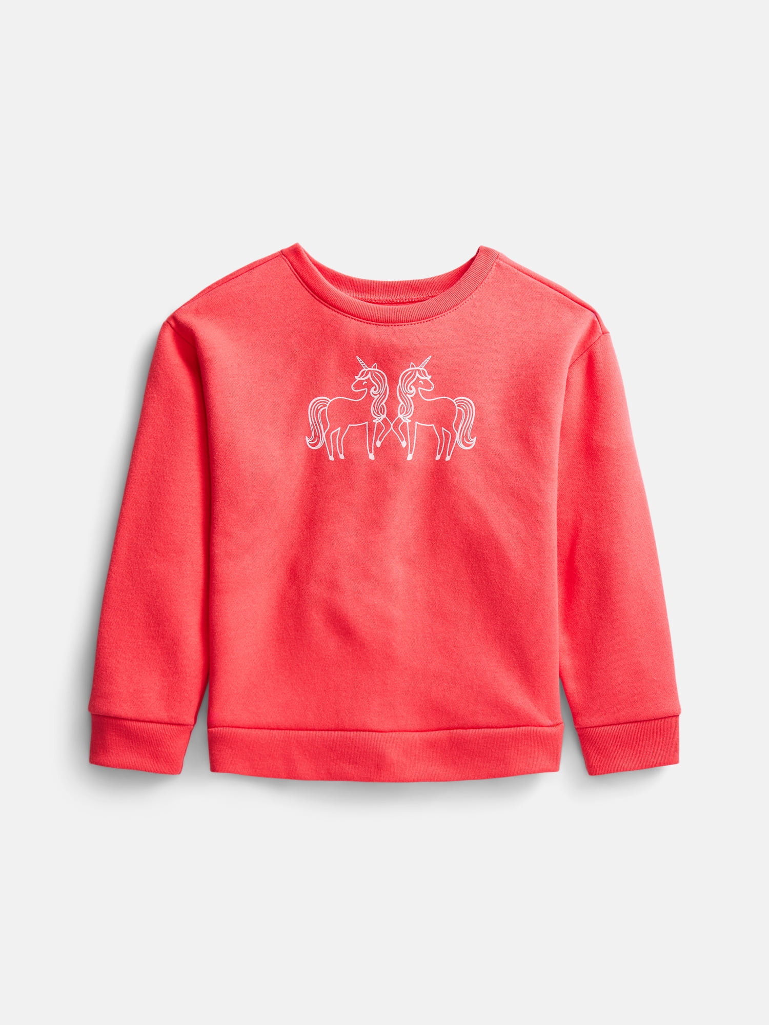 Wonder Nation Baby & Toddler Fleece Crewneck Sweatshirt, Sizes 6M-5T