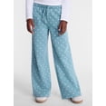 thumbnail image 1 of Wonder Nation Girls Wide Leg Fleece Pants, Sizes 4-18 & Plus, 1 of 7