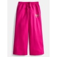 thumbnail image 1 of Wonder Nation Girls Wide Leg Fleece Pants, Sizes 4-18 & Plus, 1 of 3