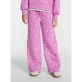 thumbnail image 1 of Wonder Nation Girls Wide Leg Fleece Pants, Sizes 4-18 & Plus, 1 of 7