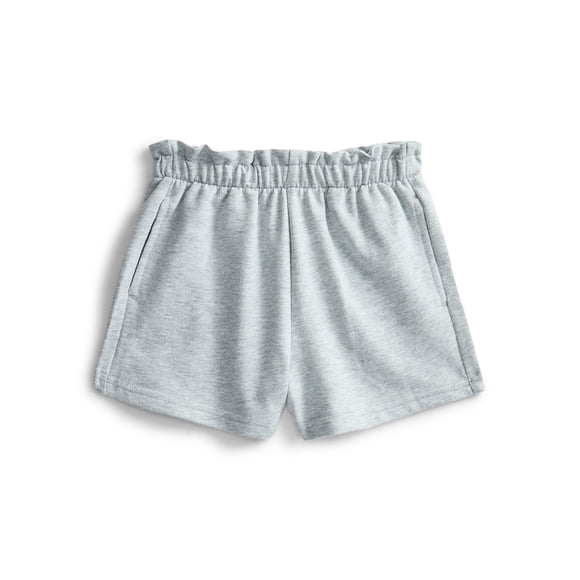 Wonder Nation Toddler Girls Soft Knit Pull On Shorts, Sizes 18M-5T
