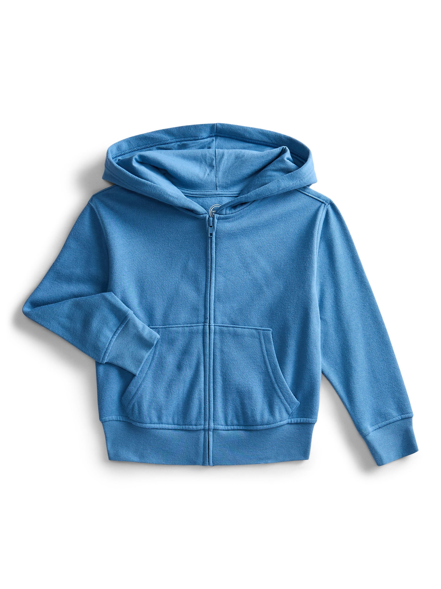 Wonder Nation Kids Full Zip Fleece Hoodie, Sizes 4-18 & Husky
