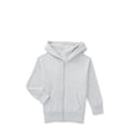 thumbnail image 1 of Wonder Nation Kids Unisex Fleece Full Zip Hoodie, Sizes 4-18 & Husky, 1 of 3