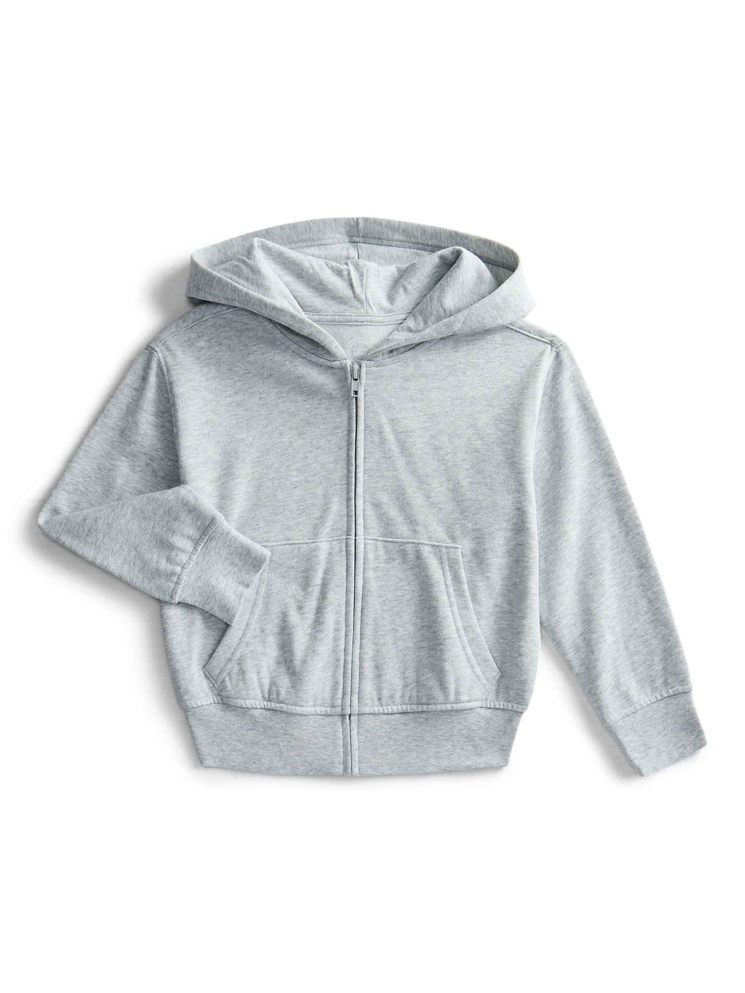 Wonder Nation Kids Full Zip Fleece Hoodie, Sizes 4-18 & Husky