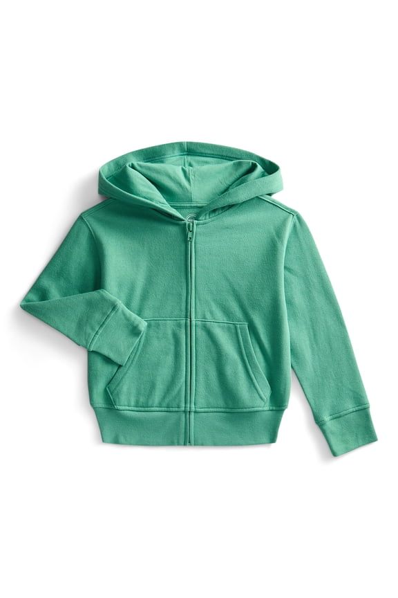 Boys Full Zip Fleece Hoodie, Sizes 4-18 & Husky