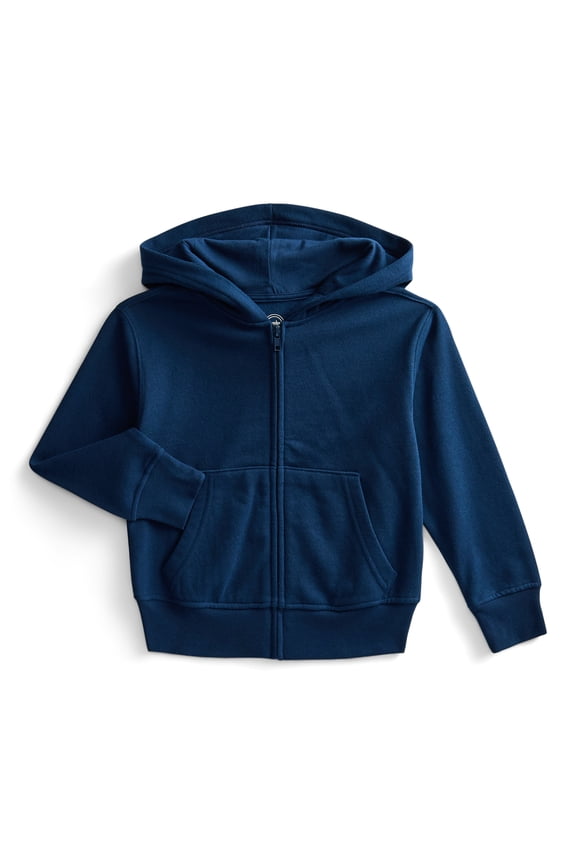 Boys Full Zip Fleece Hoodie, Sizes 4-18 & Husky
