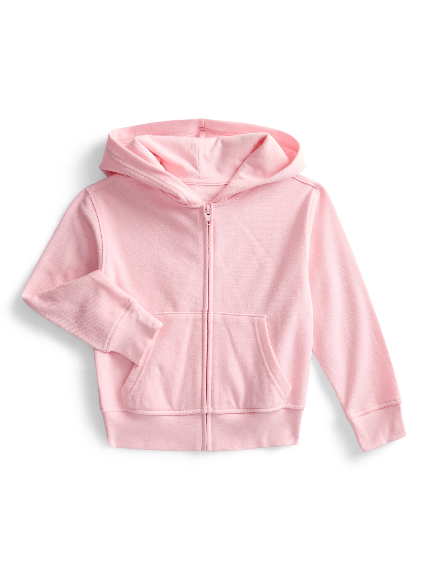 Wonder Nation Kids Full Zip Fleece Hoodie, Sizes 4-18 & Husky
