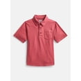 thumbnail image 1 of Wonder Nation Boys' Garment Dye Polo Shirt, Sizes XS-XXL & Husky, 1 of 3