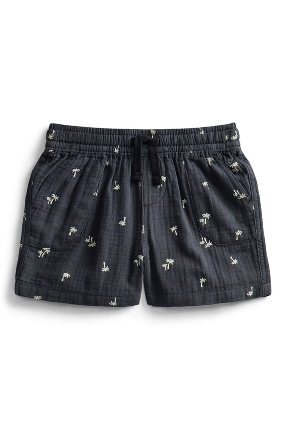 Boys Gauze Shorts, Sizes 4-18 & Husky
