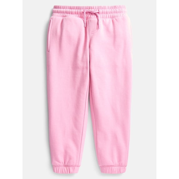 Wonder Nation Girls Lined Joggers, Sizes 4-18 & Plus