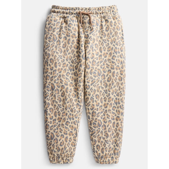 Wonder Nation Girls Lined Joggers, Sizes 4-18 & Plus