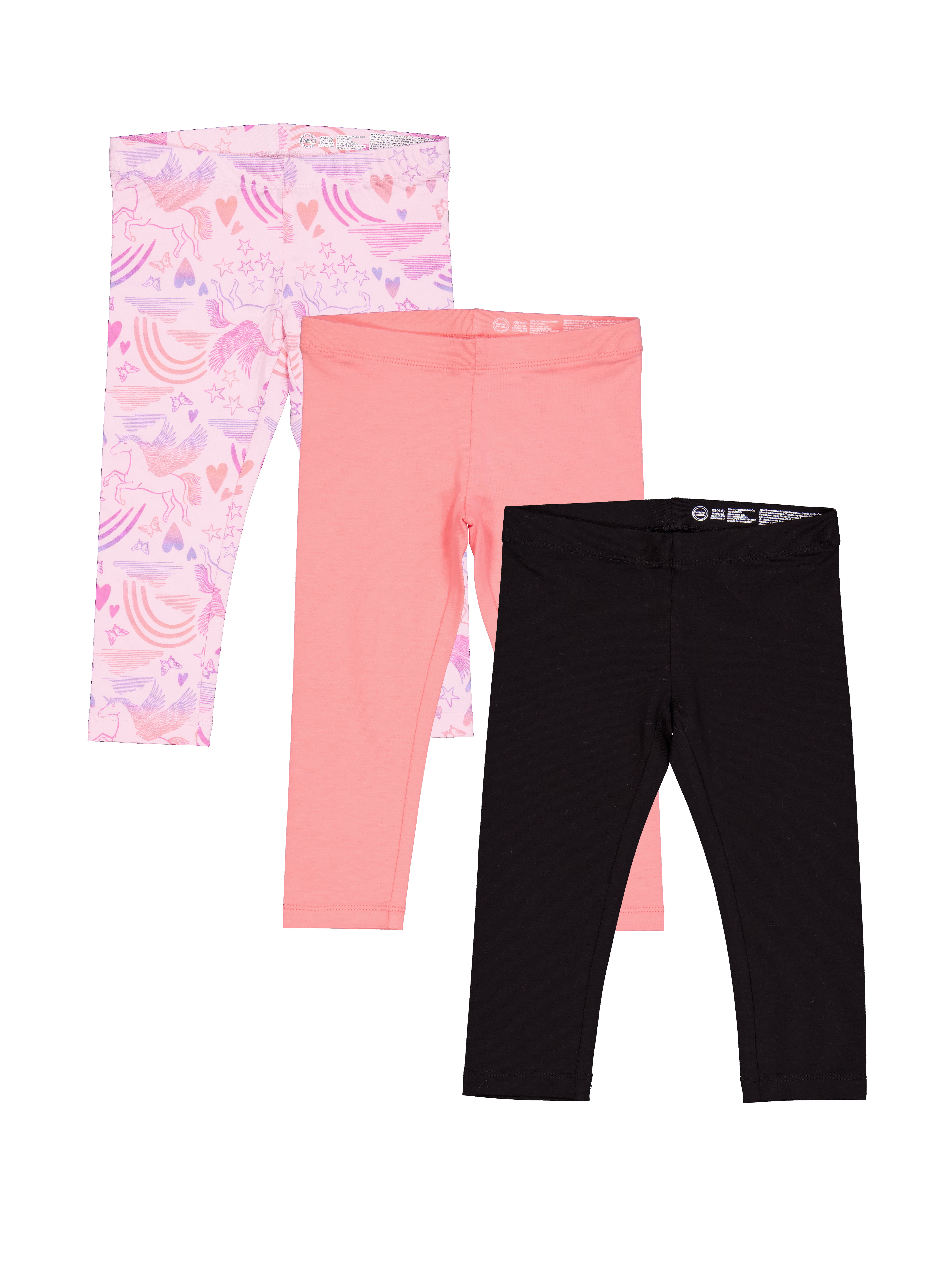 Wonder Nation Walmart Girls Capri Leggings Wonder Nation Girls